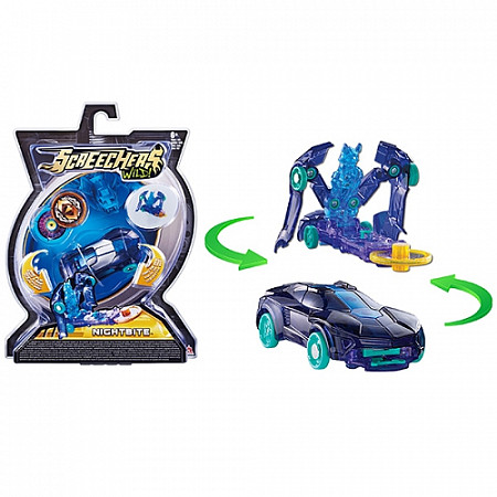 Машинка-трансформер Дикие Скричеры Найтбайт 34821