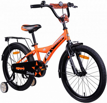 На картинке изображен Велосипед Aist Stitch 20" (2019) Orange Велосипед Aist Stitch 20" (2019) Orange