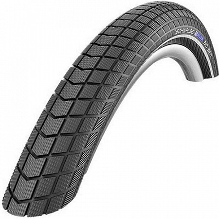 На картинке изображен Велопокрышка Schwalbe TIRES 27.5x2.00 (50-584) BIG BEN ACTIVE LINE black Велопокрышка Schwalbe TIRES 27.5x2.00 (50-584) BIG BEN ACTIVE LINE black