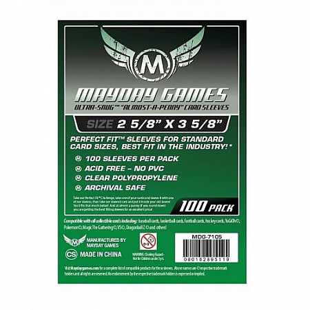 Протекторы для карт Mayday Games 2 5/8x3 5/8