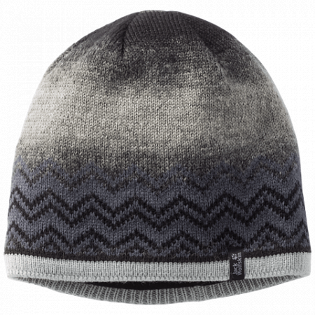 Шапка мужская Jack Wolfskin Nordic Shadow Cap ebony