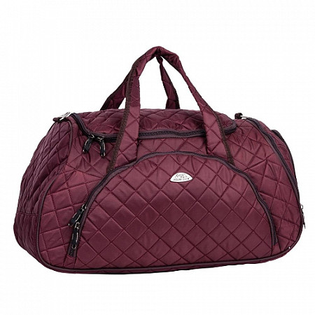 На картинке изображен Дорожная сумка Polar 7035.1 burgundy Дорожная сумка Polar 7035.1 burgundy