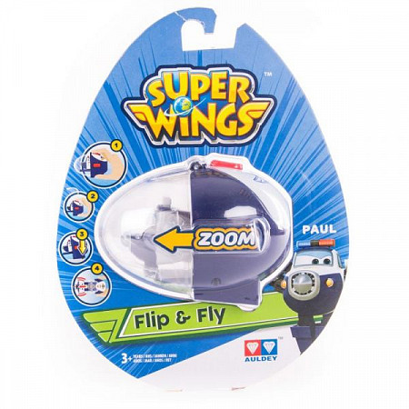 На картинке изображен Игрушка Super Wings Яйцо-пусковая станция Пола YW710665 Игрушка Super Wings Яйцо-пусковая станция Пола YW710665