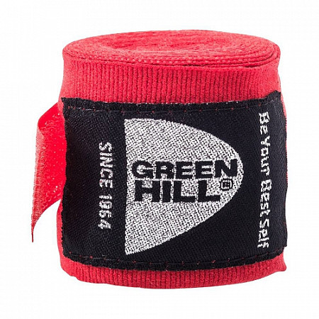 Бинт боксерский Green Hill 3,5 м BP-6232c red