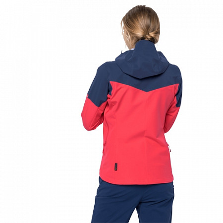 Куртка женская Jack Wolfskin Alpine Trail Jkt W tulip red