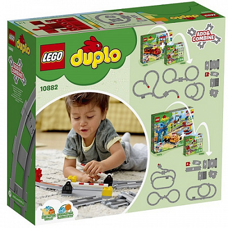 Конструктор LEGO Duplo Рельсы 10882