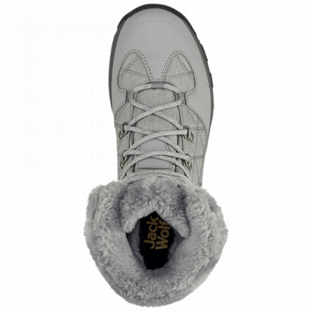 Ботинки женские Jack Wolfskin Thunder Bay Texapore Mid W light grey / grey