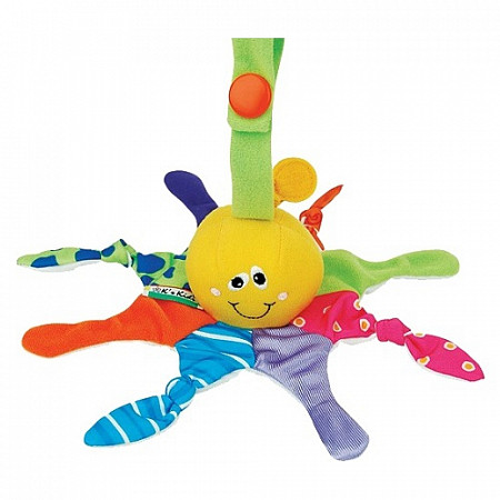 На картинке изображен Игрушка K'S Kids Подвеска-погремушка Маленький Осьминог KBA16226 Игрушка K'S Kids Подвеска-погремушка Маленький Осьминог KBA16226