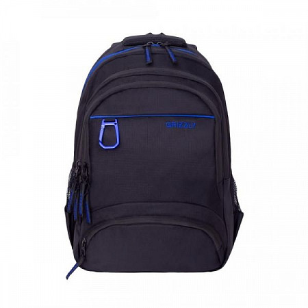 Рюкзак GRIZZLY RU-806-1 black/blue