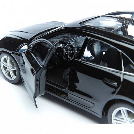 Машинка Bburago 1:24 Porsche Macan (18-21077) black