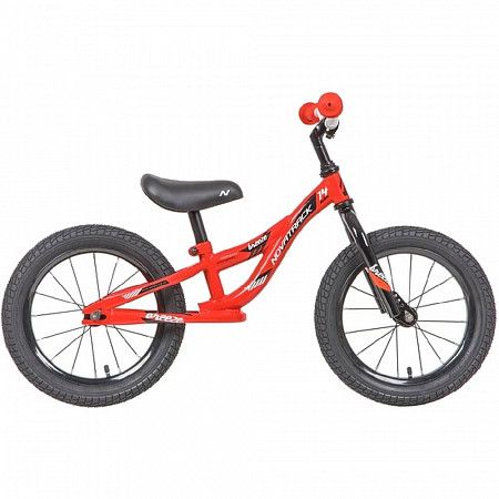 Беговел NOVATRACK 14" BREEZE красный
