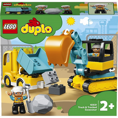 Конструктор LEGO Duplo Грузовик и гусеничный экскаватор 10931