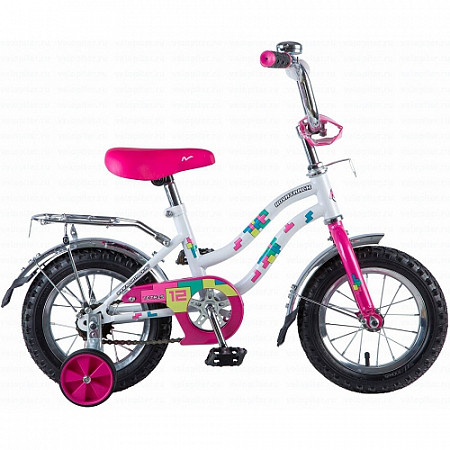 Велосипед Novatrack Tetris 12" (2018) White 121TETRIS.WT8