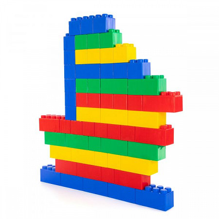 Конструктор строительный Полесье XXL 72 элемента 41999