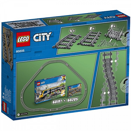 Конструктор LEGO City Рельсы 60205