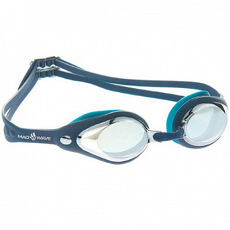 Очки для плавания Mad Wave Vanish Mirror blue