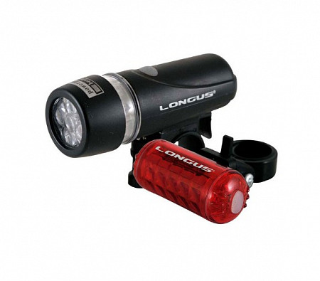 Свет в комплекте Longus передний 5 LED/4ф + задний 5 LED/5ф 398429
