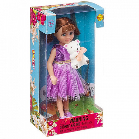 Кукла Defa Lucy с мишкой 8280 3 вида