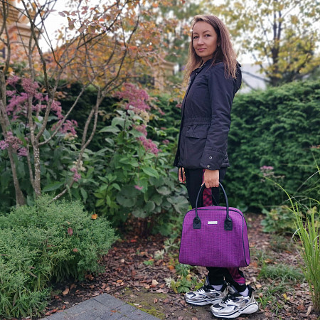 Дорожная сумка Polar П7113ж dark grey