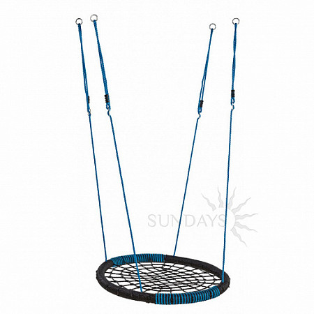 Качели-гнездо Little Panda Oval black/blue