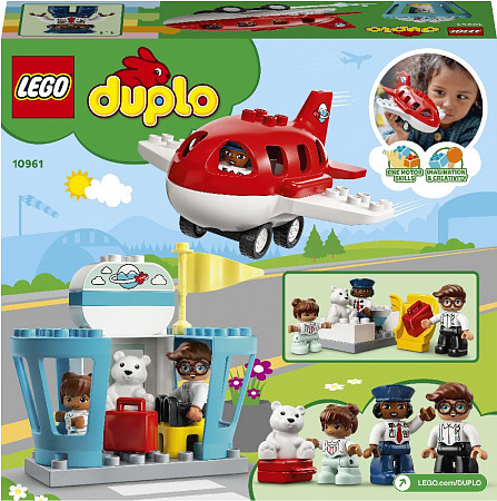 Конструктор LEGO Duplo Самолет и аэропорт 10961