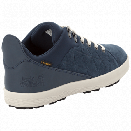 Полуботинки мужские Jack Wolfskin Auckland Texapore Low M dark blue / beige