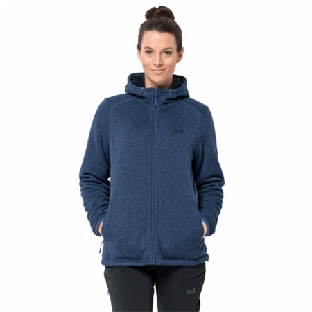 Джемпер женский Jack Wolfskin Lakeland Jacket Women porcelain blue