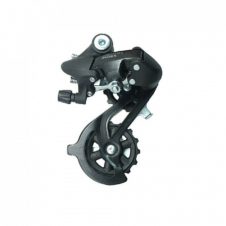 Переключатель задний TBS HG-43A дискретный, короткая лапка (65мм), ёмкость 43T, крепление на петух ZTB19181