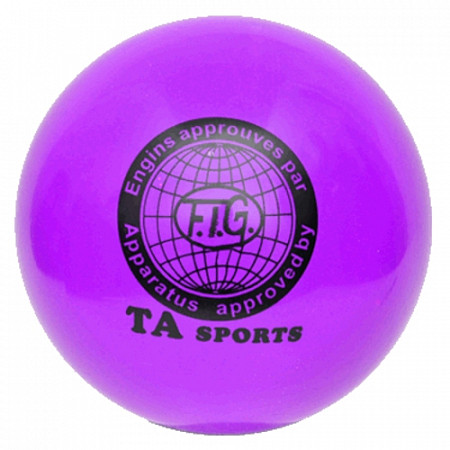 Мяч для художественной гимнастики Zez Sport T8 Purple