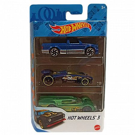 Набор машинок Hot Wheels 3 шт. (K5904) №28