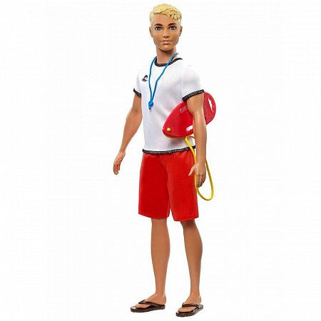 Кукла Barbie Кен Пляжный спасатель FXP01 FXP04
