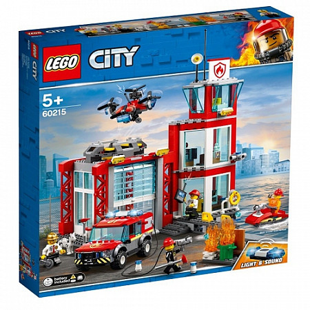 Конструктор LEGO City Пожарное депо 60215