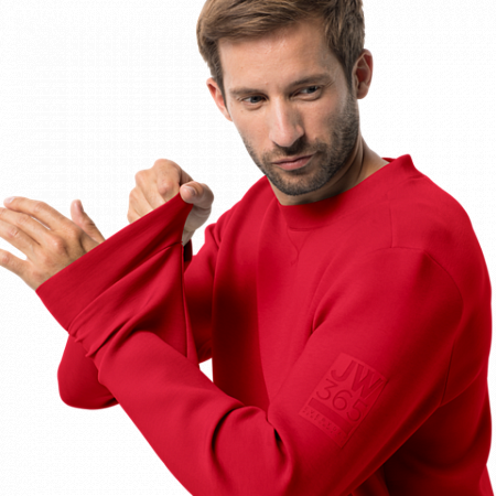 Пуловер мужский Jack Wolfskin 365 Spacer M peak red