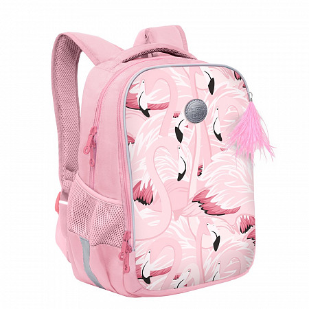 Рюкзак школьный GRIZZLY RG-065-1 /1 pink