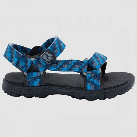 На картинке изображен Сандалии детские Jack Wolfskin Seven Seas 2 Sandal B glacier blue Сандалии детские Jack Wolfskin Seven Seas 2 Sandal B glacier blue