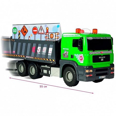 Игрушка Dickie Toys Самосвал с пневмонасосом 55 см (203415775)