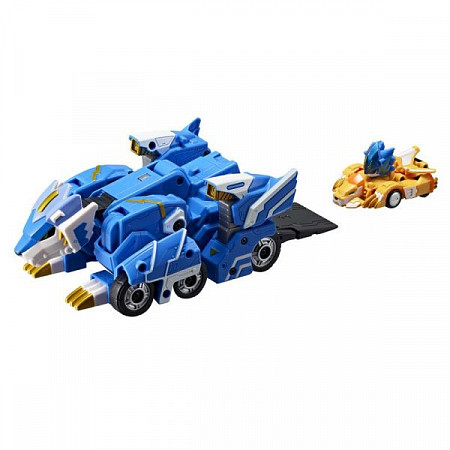 На картинке изображен Трансформер Young Toys Monkart Мегароид Лео 330005 Трансформер Young Toys Monkart Мегароид Лео 330005