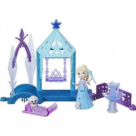 Игровой набор  Disney Frozen Эльза с домиком (E0096)