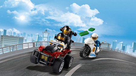 Конструктор LEGO City Воздушная полиция: арест парашютиста 60208