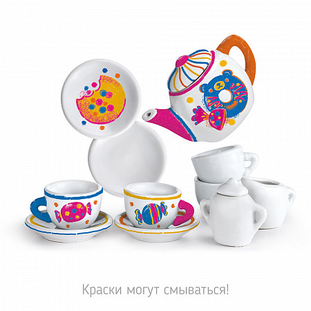 Набор для детского творчества Genio Самый стильный чайный сервиз