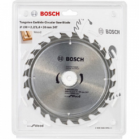 Диск пильный Bosch 190х3 см 24 зуба 2608644376