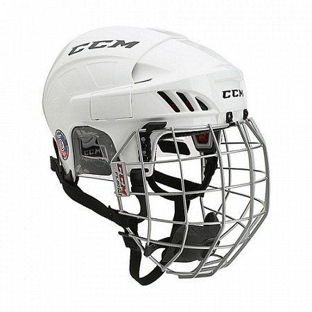 Шлем с маской CCM Fitlite 60 Combo white