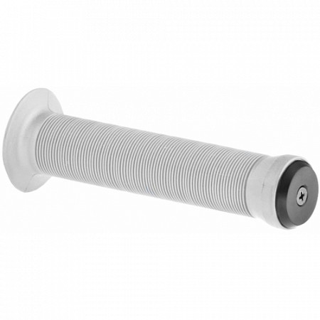 Грипсы Velo VLG-411 с заглушками VLP-15-7 white ZTB98486