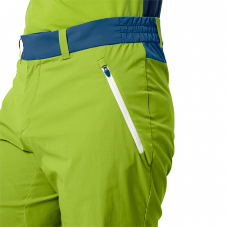 На картинке изображен Брюки мужские Jack Wolfskin Overland Shorts M spring lime Брюки мужские Jack Wolfskin Overland Shorts M spring lime