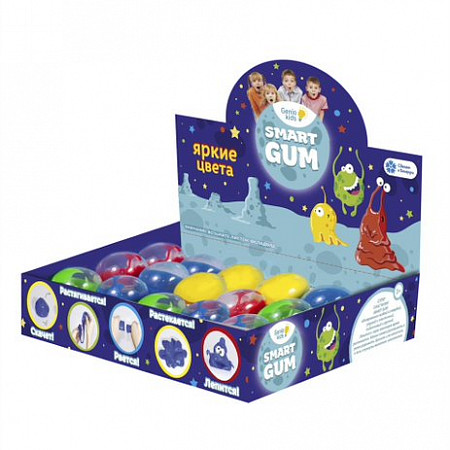 Пластилин для детской лепки Genio Kids Smart Gum в ассортименте HG01L