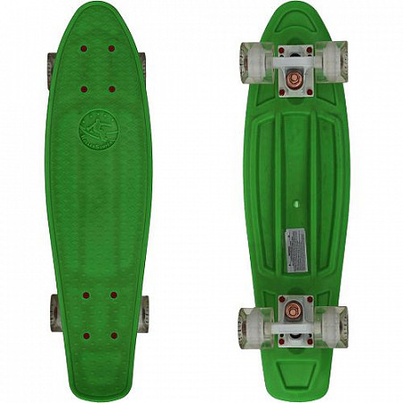 Penny board (пенни борд) Rollersurfer Plain Green