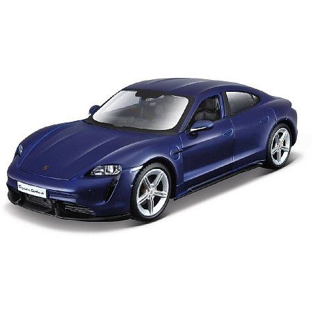 Машинка Bburago 1:24 Porsche Taycan Turbo S (18-21098) blue