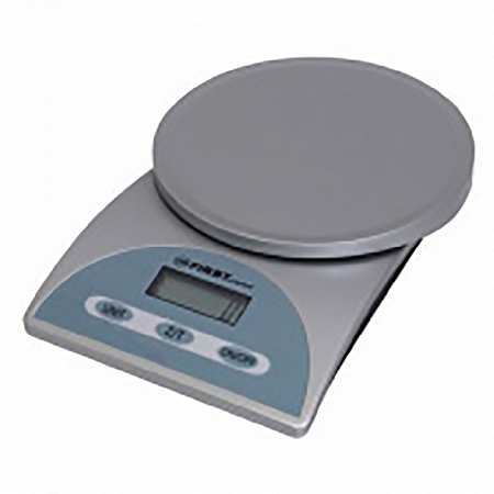 На картинке изображен Весы кухонные FIRST Austria FA-6405 gray Весы кухонные FIRST Austria FA-6405 gray