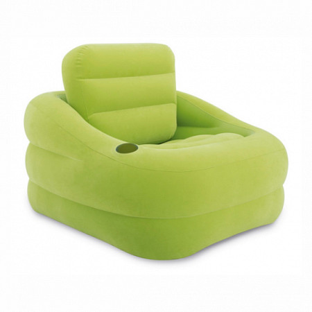 Надувное кресло Intex Accent 68586 green