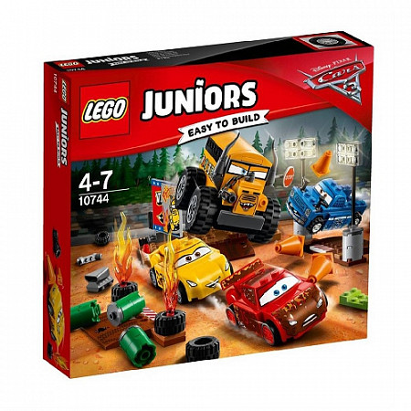 Конструктор LEGO Гонка Сумасшедшая восьмерка 10744